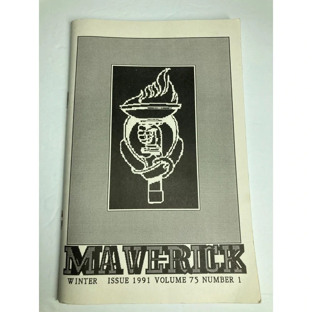 Vtg NMMI Maverick Poetry Short Stories Cadets‎ Winter 1991 Vol 75 #1 Centennial